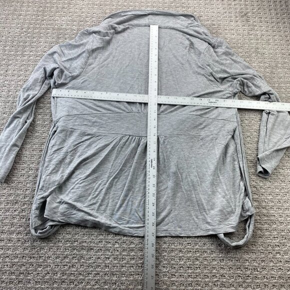 Thyme Nursing Shirt Pajamas Women Maternity Top Size XXL Gray Motherhood Shirt - Picture 4 of 7